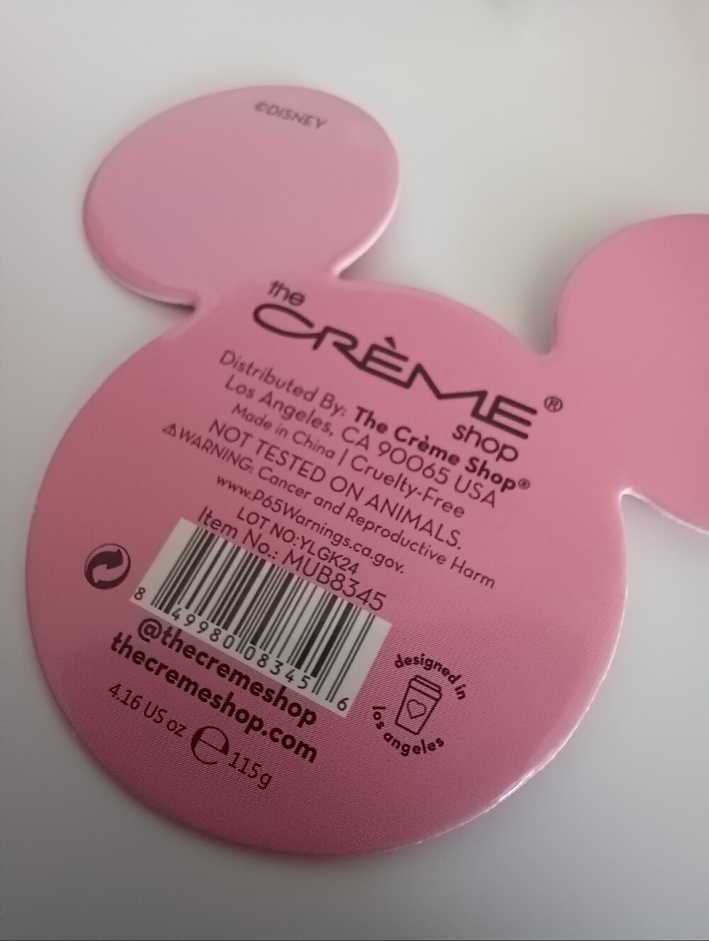 Creme Shop Disney Pink Minnie and Mickey Mouse Makeup Bag NEW - Picture 6 of 6